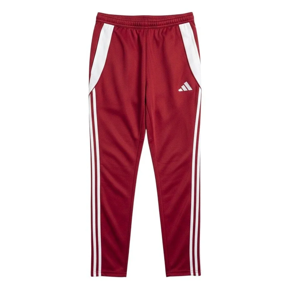 Adidas Tiro 24 AEROREADY Soccer Track‎ Pants Men's Large L Red White NEW IV7264